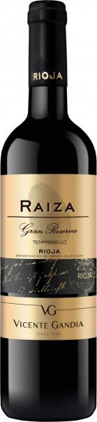 Tempranillo Raiza Rioja Gran Reserva 2013